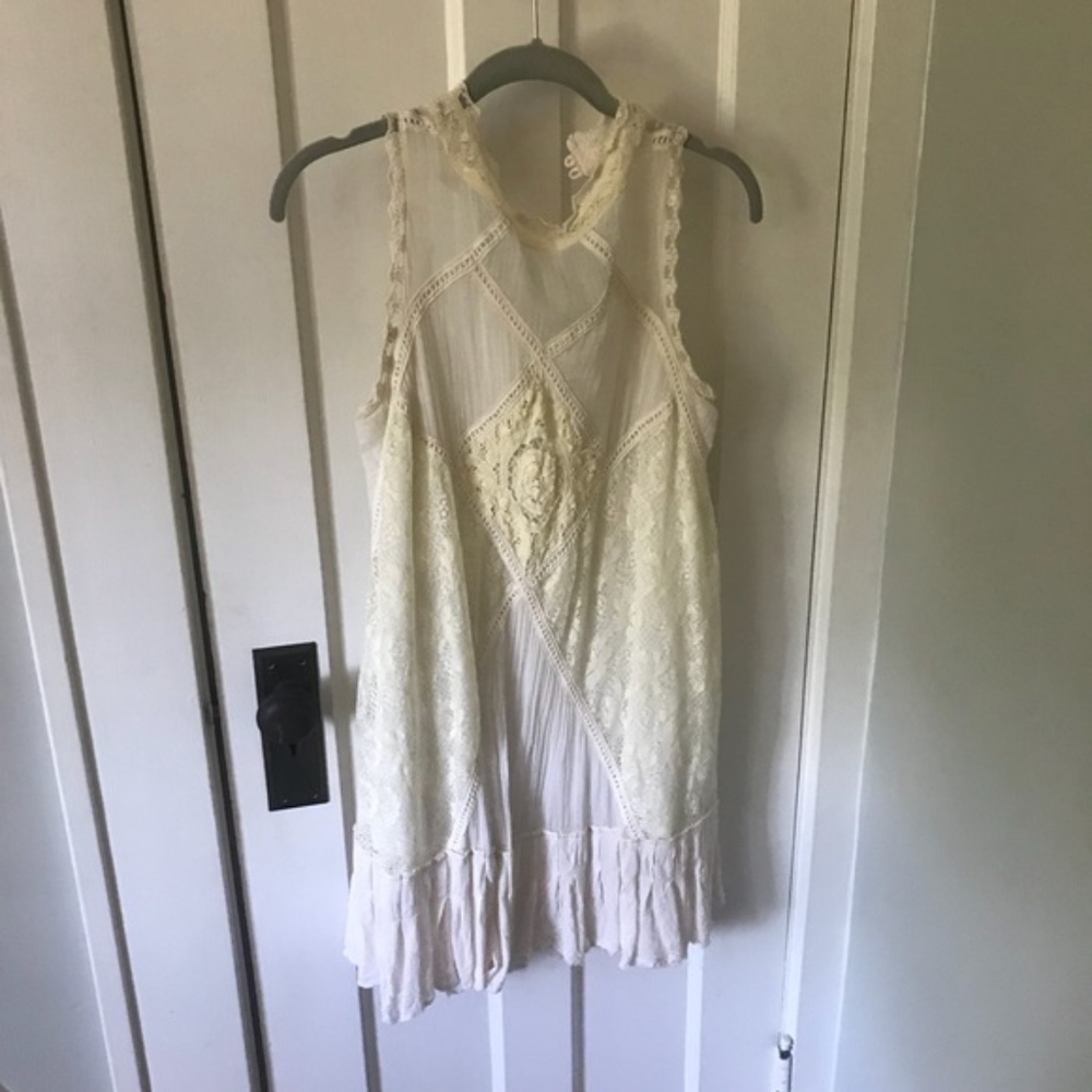 Free People Dresses | Fp One Angel Lace Dress